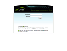 Tablet Screenshot of cmis.cds-global.com